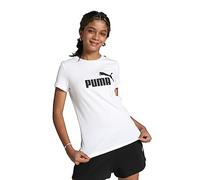 Puma Maglia A Maniche Corte Per Bambini Puma Ess Logo Tee Bianco Taglia:5-6 Anni