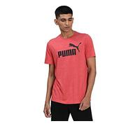 Puma Ess Logo Tee T-Shirt, High Risk Red, S Uomo