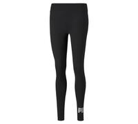 PUMA Pantaloni sportivi nero / argento, Taglia XS