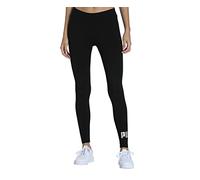 PUMA Pantaloni sportivi nero / argento, Taglia XS