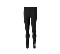 Puma Ess Metallic Leggings Ragazza Donna Pantalone Tuta Ginnastica Corsa Running