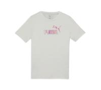 PUMA ESS NATURE 2.0 Tee G, Magliette Bambina, Alpine Snow,