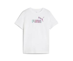 PUMA ESS NATURE 2.0 Tee G, Magliette Bambina, PUMA White,