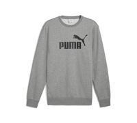 PUMA Ess No. 1 Logo Crew FL, Felpe dell'equipaggio Uomo, Medium Gray Heather,