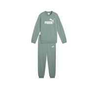 PUMA ESS No.1 Logo Crew Sweat Suit TR B, Abiti lavorati a maglia Bambino, Green Moon,