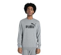 PUMA Ess No. 1 Logo Crew TR, Felpe dell'equipaggio Uomo, Medium Gray Heather,