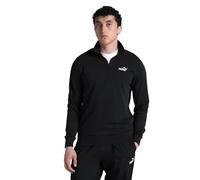 Puma Ess No. 1 Logo Half-Zip TR, Felpe dell'equipaggio Uomo, Puma Black,