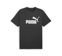 PUMA Ess No. 1 Logo Heather Tee, Magliette Unisex - Adulto, Dark Gray Heather,