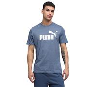 PUMA Ess No, 1 Logo Heather Tee (S) Magliette Uomo (Pacco da 1)