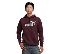 Puma Felpa Essential N.1 Logo Ruby Shimmer da Uomo M Bordeaux