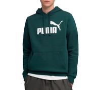 PUMA ESS NO.1 LOGO HOODIE FL GREEN 682571 75 - VERDE / S