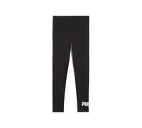 PUMA Leggings 'ESS No. 1' nero / bianco, Taglia 164