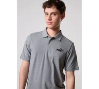 PUMA Ess No. 1 Logo Pique Polo, Polo Uomo, Medium Gray Heather,