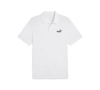 PUMA Ess No. 1 Logo Pique Polo, Polo Uomo, PUMA White, XL