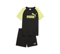PUMA ESS No.1 Logo Poly Tee and Shorts Set B, Abiti lavorati a maglia Bambino, PUMA Black,