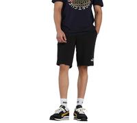 PUMA Ess No. 1 Logo Shorts 10", Pantaloncini Lavorati a Maglia Uomo, PUMA Black, S