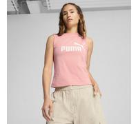 PUMA Tank Top Aderente con Logo Ess N. 1 da Donna S Pink Fruit