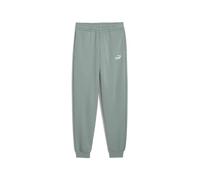 PUMA Ess No. 1 Logo Sweatpants FL B, Pantaloni Lavorati a Maglia Bambino, Green Moon, 152