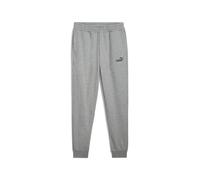 PUMA Ess No. 1 Logo Sweatpants FL cl, Pantaloni Lavorati a Maglia Uomo, Medium Gray Heather,
