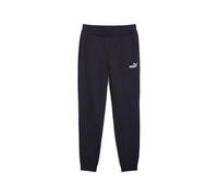 PUMA Pantaloni sportivi 'ESS No. 1' navy / bianco Uomo PUMA M navy / bianco