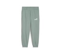 PUMA Ess No. 1 Logo Sweatpants FL PS, Pantaloni Lavorati a Maglia Bambino, Green Moon, 110
