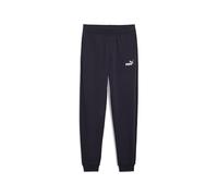 PUMA Ess No. 1 Logo Sweatpants Pantaloni in Maglia, Colore: Blu Navy, 9-10 Years Unisex-Bambini
