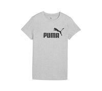 PUMA Ess No. 1 Logo Tee, Magliette Unisex - Adulto, Light Gray Heather, XL