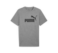 PUMA Ess No. 1 Logo Tee, Magliette Unisex - Adulto, Medium Gray Heather, 3XL