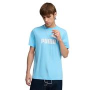 PUMA Ess No. 1 Logo Tee (s) Vibrant Blue