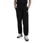 PUMA Ess No. 1 Logo Woven Cargo Pants Pantaloni in Tessuto, Black, XL Uomo