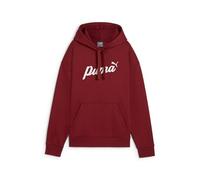Puma Ess+ Script Hoodie FL Sudore Donna