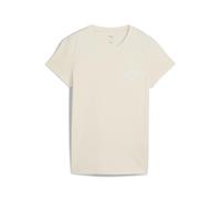 Puma T-shirt Ess Script Unisex Bianco Confezione da 1