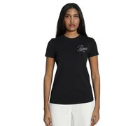 PUMA Ess Script Tee, Magliette Unisex - Adulto, PUMA Black, M