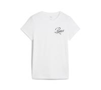 PUMA Ess Script Tee, Magliette Unisex - Adulto, PUMA White,