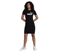 PUMA Ess Slim Tee Dress, Vestito Donna, Nero, L
