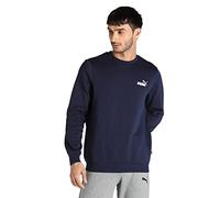 PUMA Ess Small Logo Crew TR, Sudore Uomo, Peaccoat, M