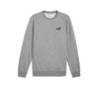 PUMA Ess Small No. 1 Logo Crew FL, Felpe dell'equipaggio Uomo, Medium Gray Heather,