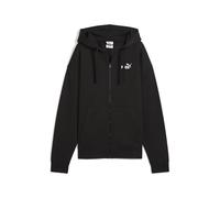 PUMA Ess Small No. 1 Logo Comfort Full-Zip Hoodie FL, Felpa con Cappuccio Bambina, PUMA Black,