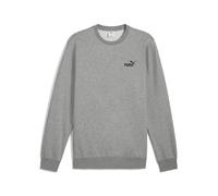 PUMA Ess Small No. 1 Logo Crew FL, Felpe dell'equipaggio Uomo, Medium Gray Heather,