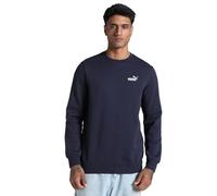 PUMA Ess Small No. 1 Logo Crew FL, Felpe dell'equipaggio Uomo, New Navy,
