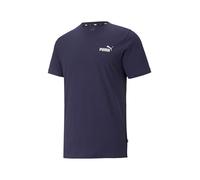 Puma ESS Small No.1 Logo Tee T-shirt uomo - blu scuro
