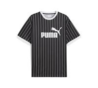 Puma T-Shirt Essential Striped Black da Uomo S Nero