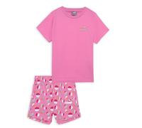 PUMA Ess+ Summer Camp Neonati Set JS, Tuta da Pista Unisex-Adulto, Rosa Veloce, 68
