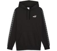 PUMA Ess Tape Hoodie FL, Felpe con Cappuccio Uomo, PUMA Black,
