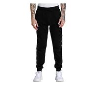 PUMA Ess+ Tape Sweatpants FL cl, Pantaloni in Maglia Men's, Black, L