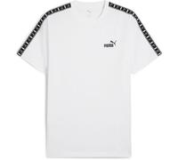PUMA Ess Tape Tee, Magliette Unisex - Adulto, PUMA White,