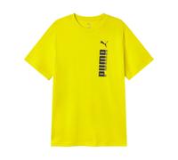Puma Essential Big Graphic Tee T shirt maglia a manica corta da uomo lux lime