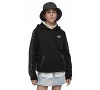 Puma Essential Graphic Animal Jr - felpa con cappuccio - bambina 164 Black junior