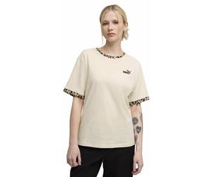 Puma Essential Graphic Animal W - T-shirt - donna Beige S