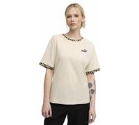 Puma - Ess Graphic Animal Relaxed Tee Bianco - Abbigliamento XS Bianco
